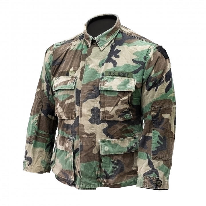 Blúza US typ BDU WOODLAND použitá rip-stop