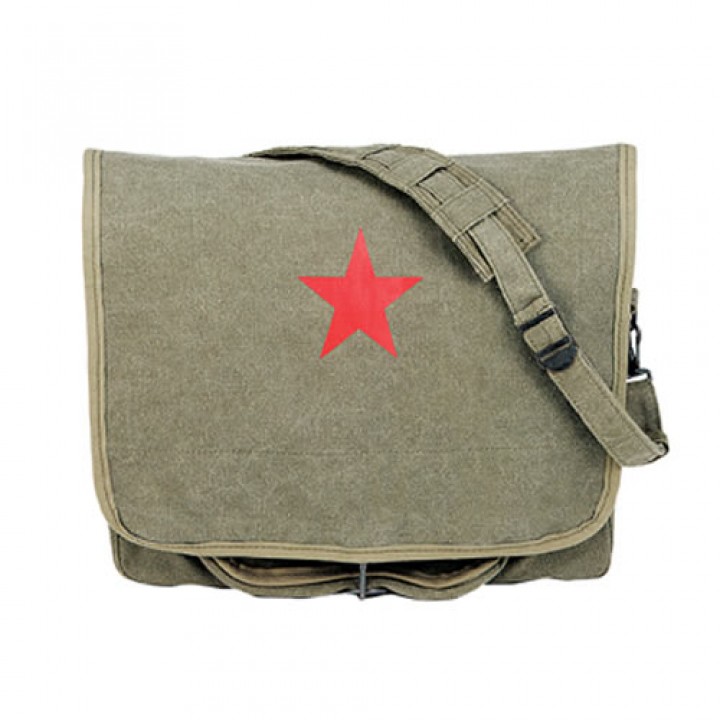 Taška PARATROOPER cez rameno RED STAR ZELENÁ