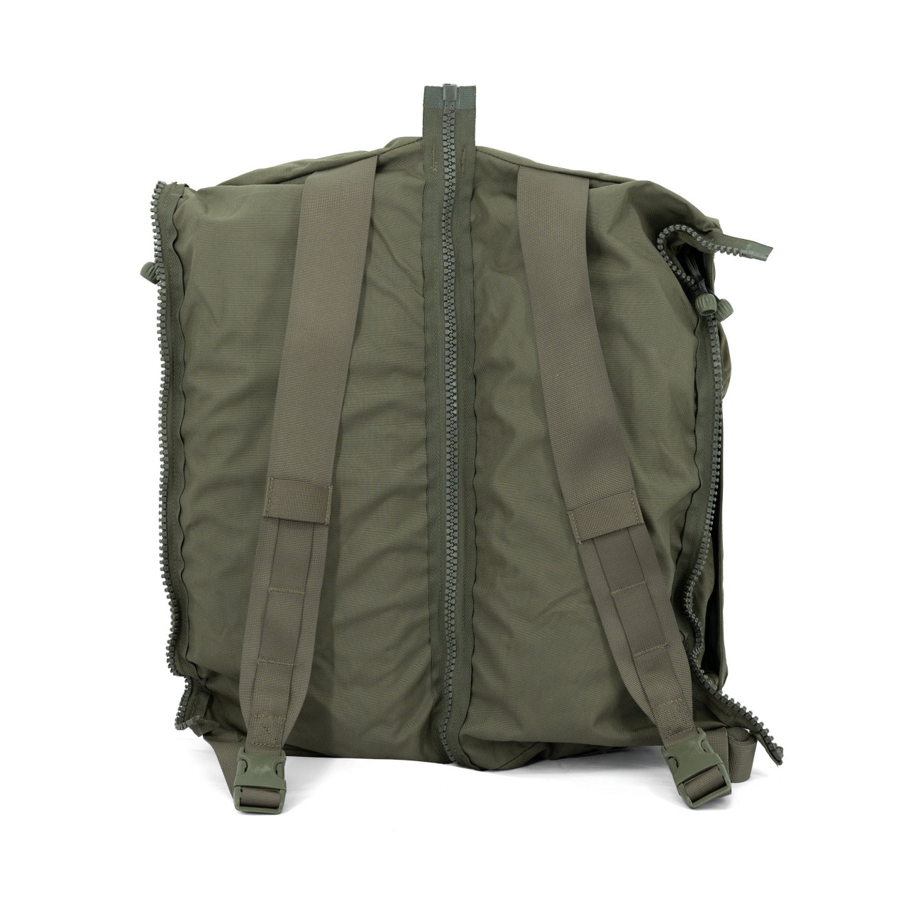 BW SNIGEL DAYPACK EINSATZSYSTEM batoh vrátane bočných vreciek ZELENÝ použitý