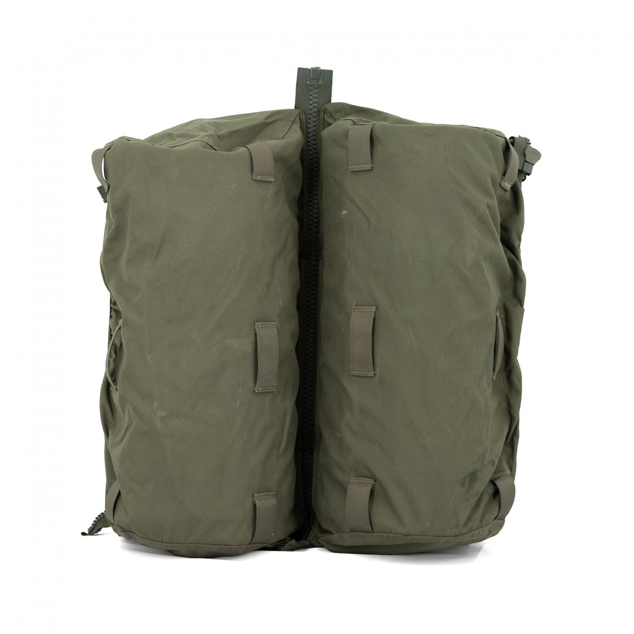 BW SNIGEL DAYPACK EINSATZSYSTEM batoh vrátane bočných vreciek ZELENÝ použitý