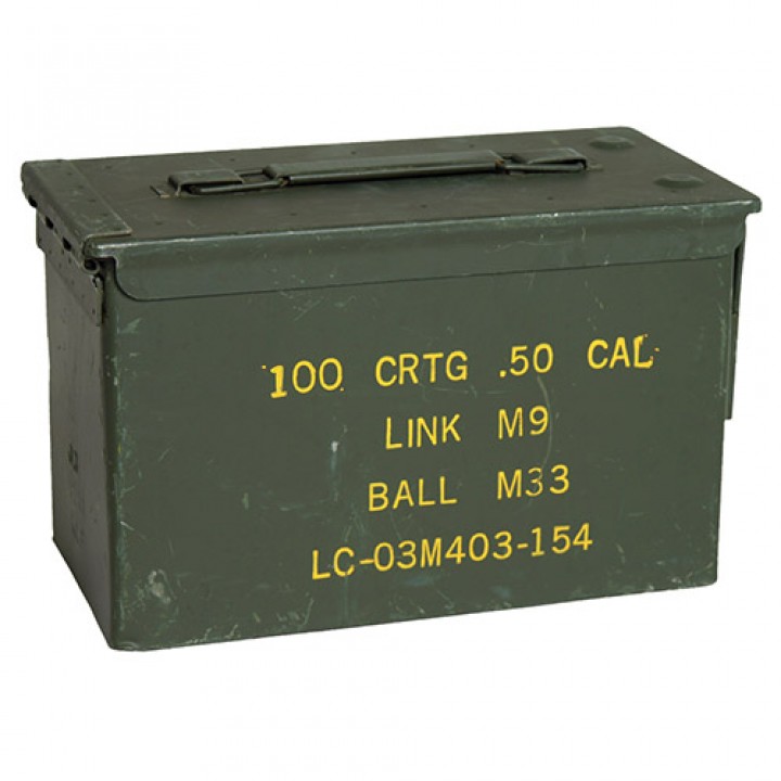 Debna US CAL.50 kovová stredná použitá