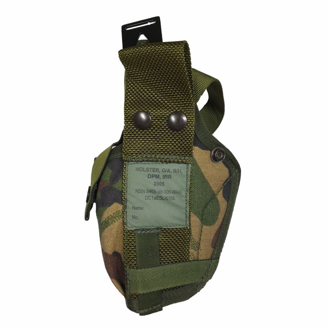 Holandské pištoľové puzdro pravé O/A R/H IRR DPM použité