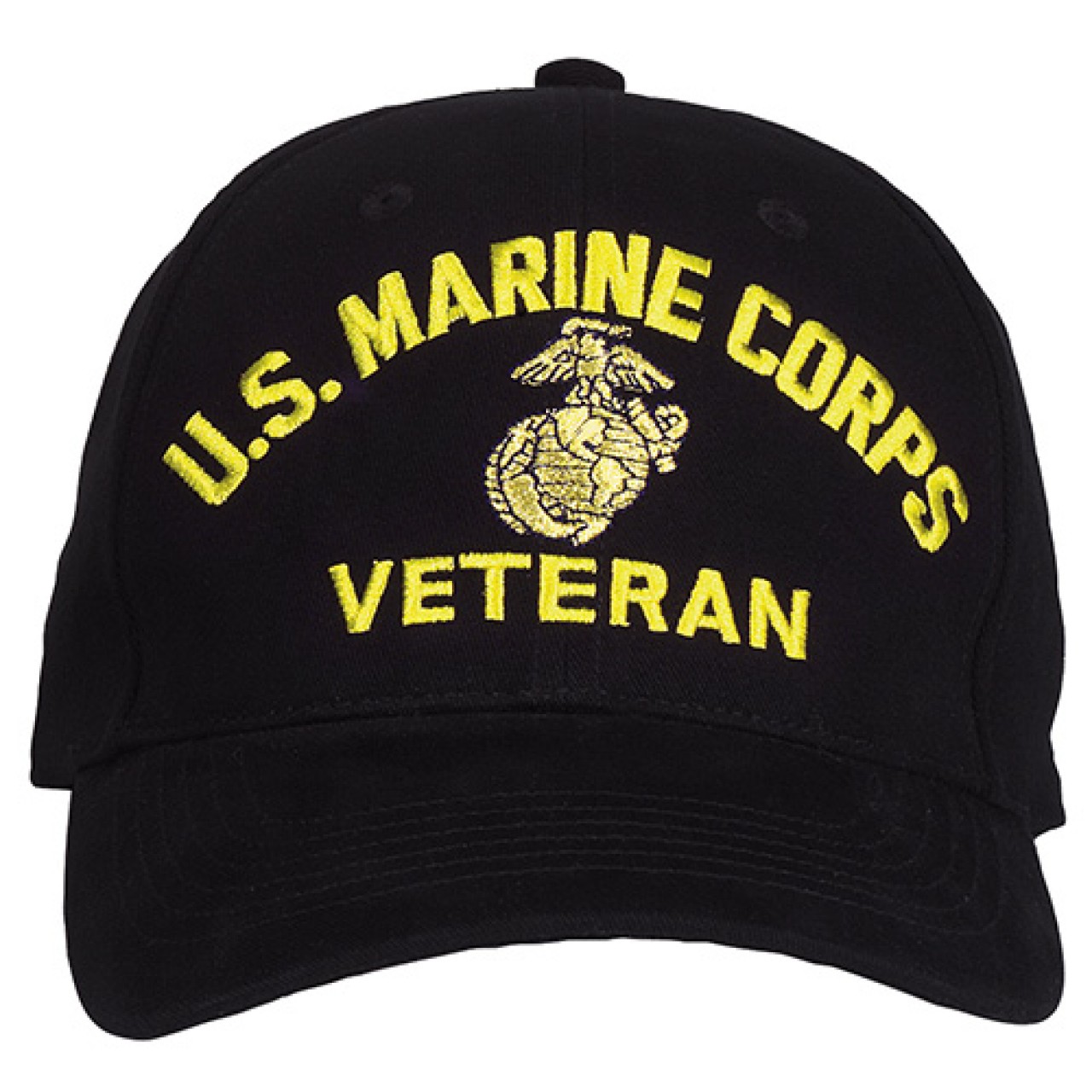 Čiapka U.S. MARINE CORPS VETERAN baseball ČIERNA