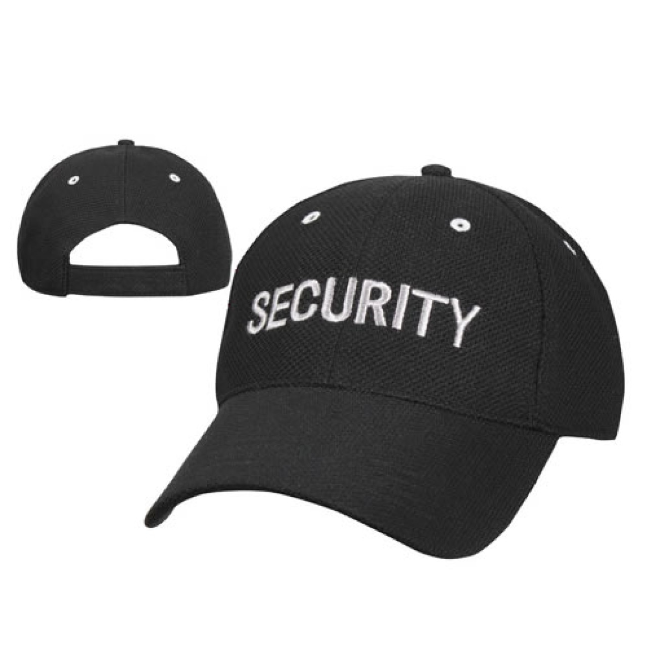 Čiapka SECURITY BASEBALL ČIERNA