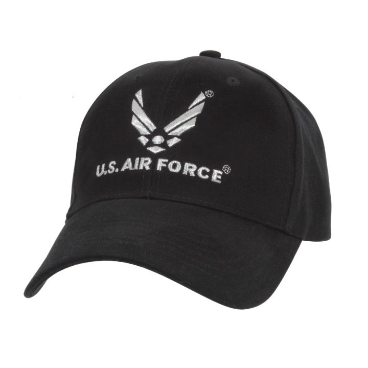 Čiapka U.S. AIR FORCE baseball ČIERNA