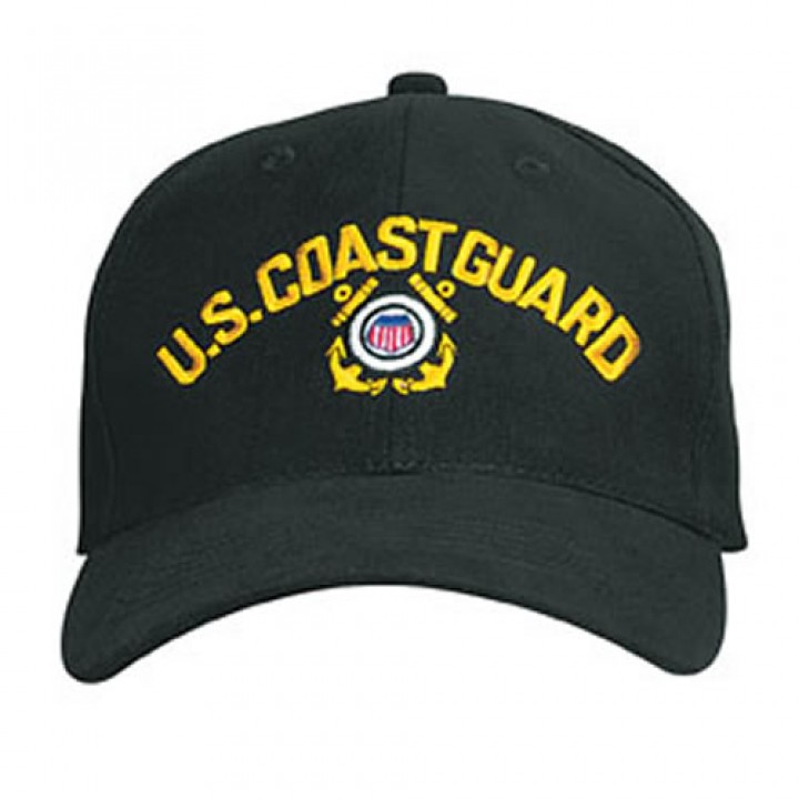 Čiapka U.S. COAST GUARD baseball ČIERNA