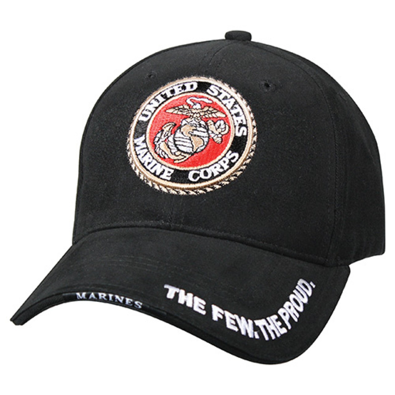 Čiapka DELUXE USMC G & A LOGO baseball ČIERNA