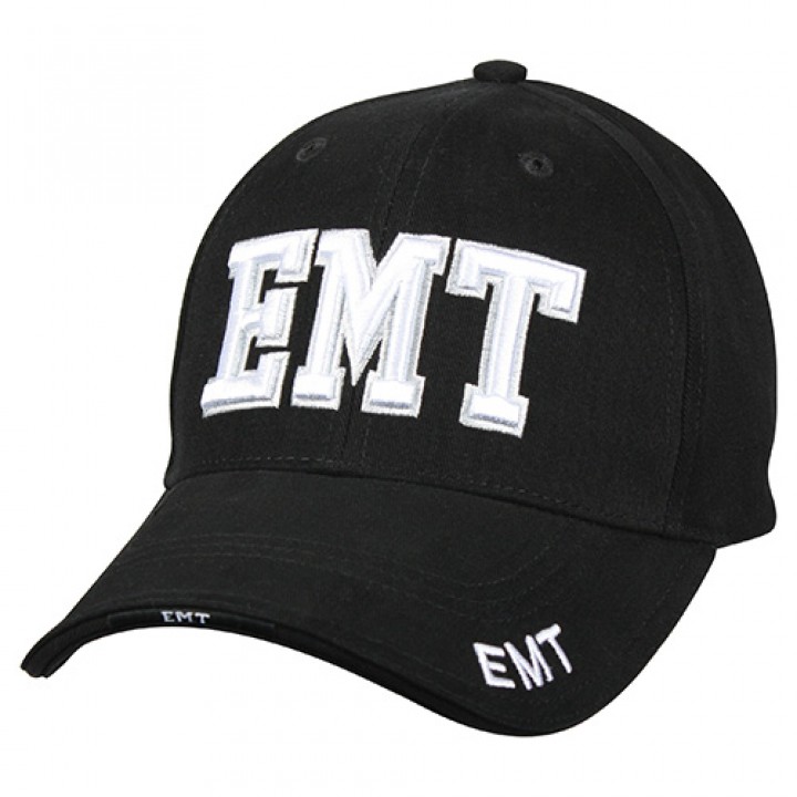 Čiapka DELUXE E.M.T. baseball ČIERNA