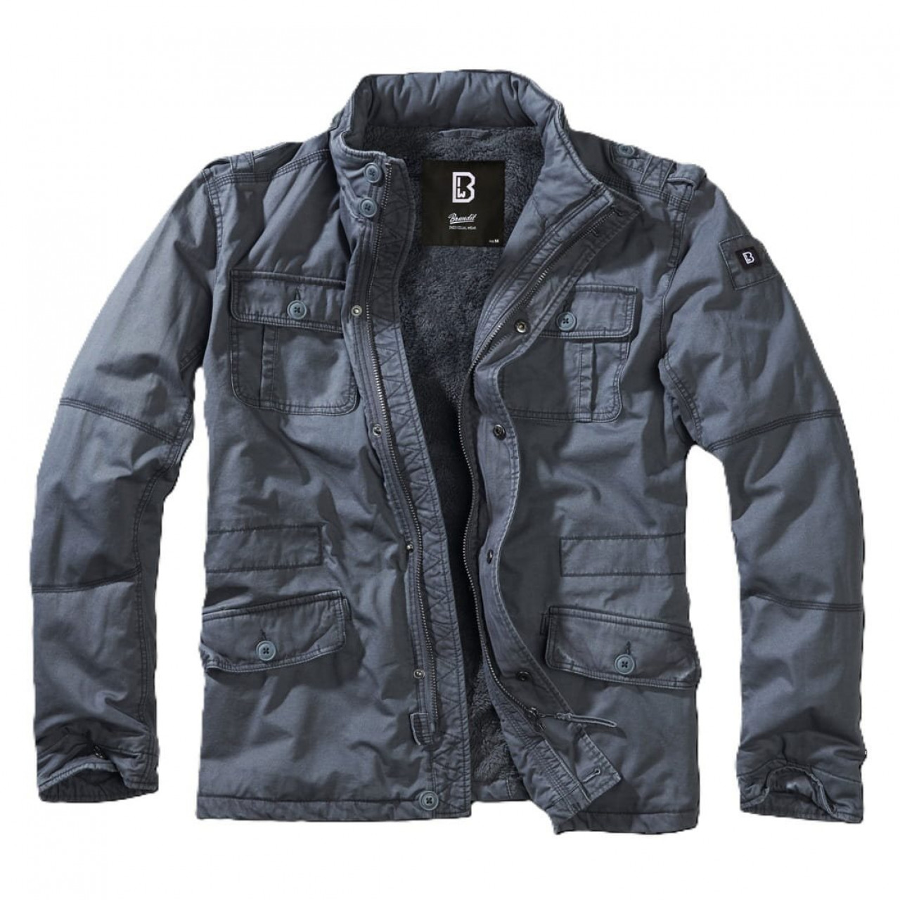 Bunda BRITANNIA JACKET zateplená MODRÁ INDIGO