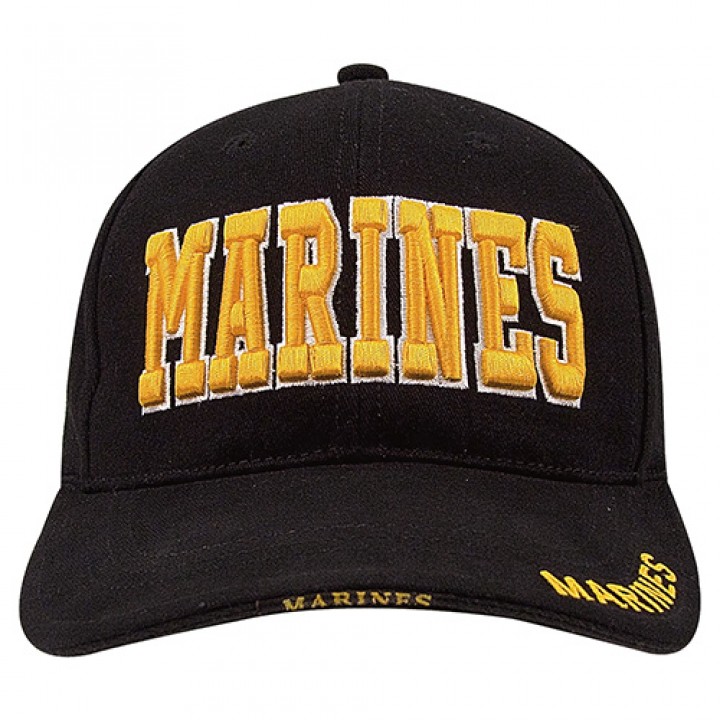 Čiapka DELUXE MARINES baseball ČIERNA