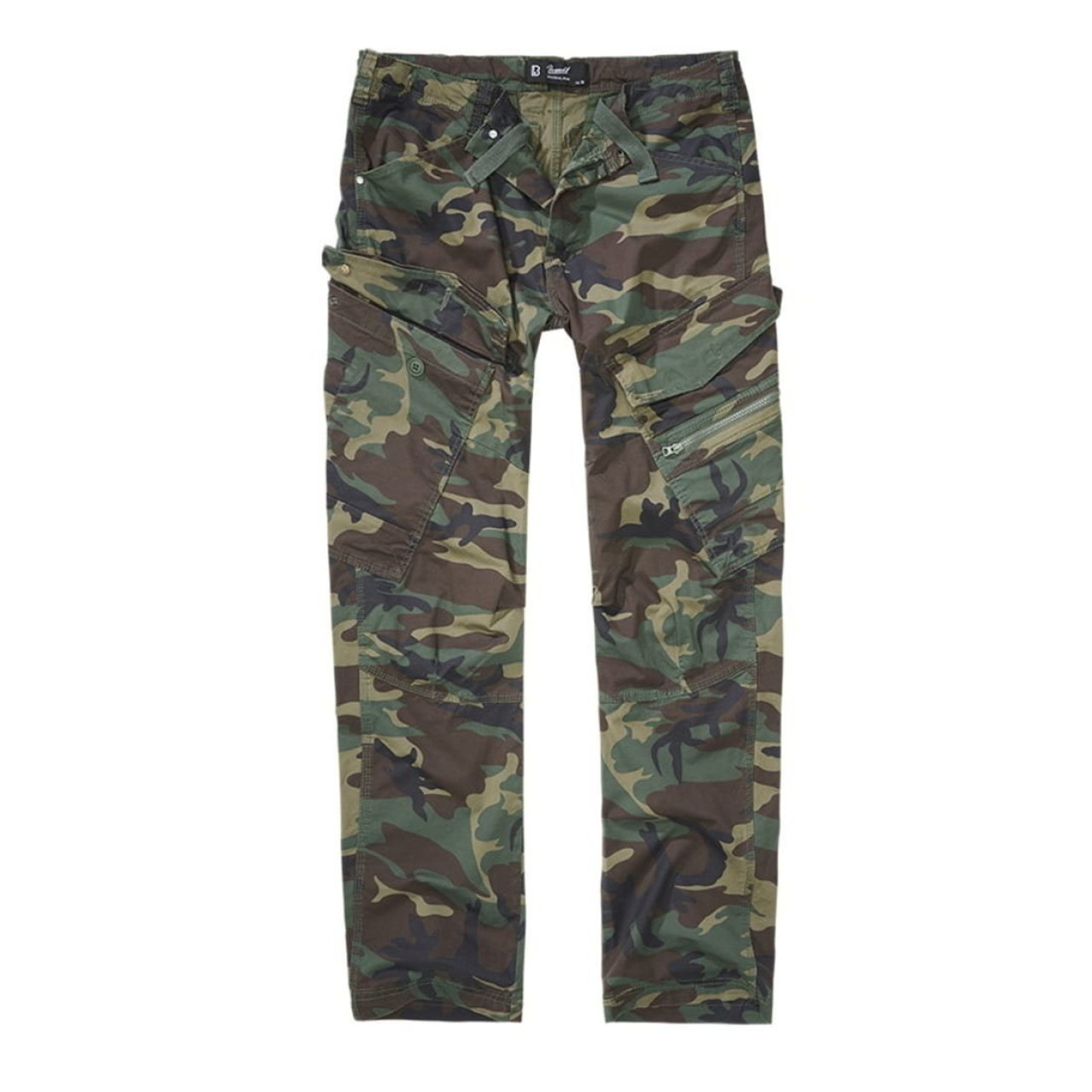 Nohavice ADVEN SLIM FIT WOODLAND