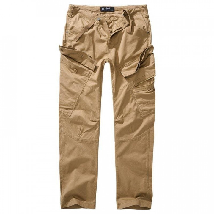 Nohavice ADVEN SLIM FIT CAMEL