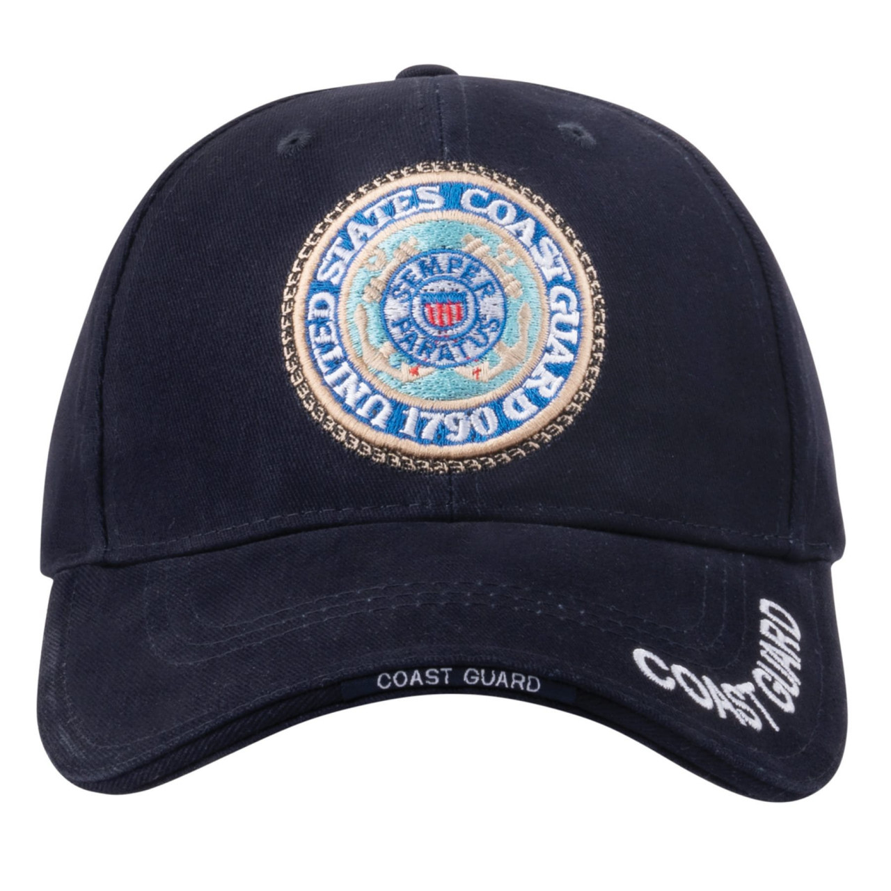 Čiapka DELUXE U.S. COAST GUARD baseball MODRÁ