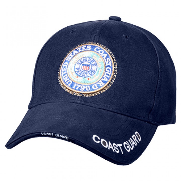 Čiapka DELUXE U.S. COAST GUARD baseball MODRÁ