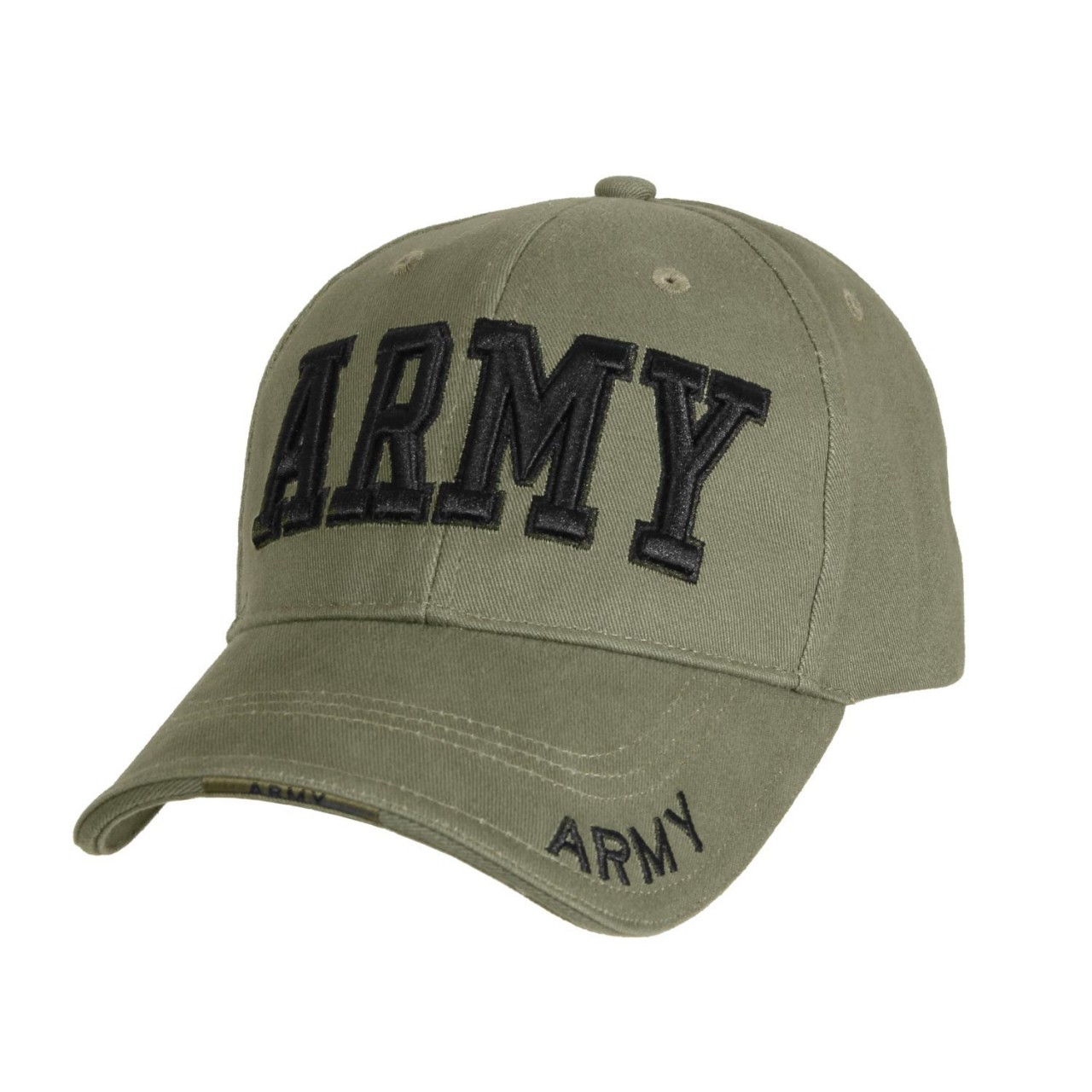 Čiapka DELUXE ARMY BASEBALL OLIV