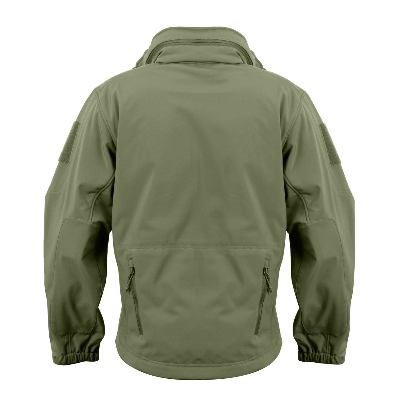 Bunda TACTICAL s kapucňou softshell OLIV