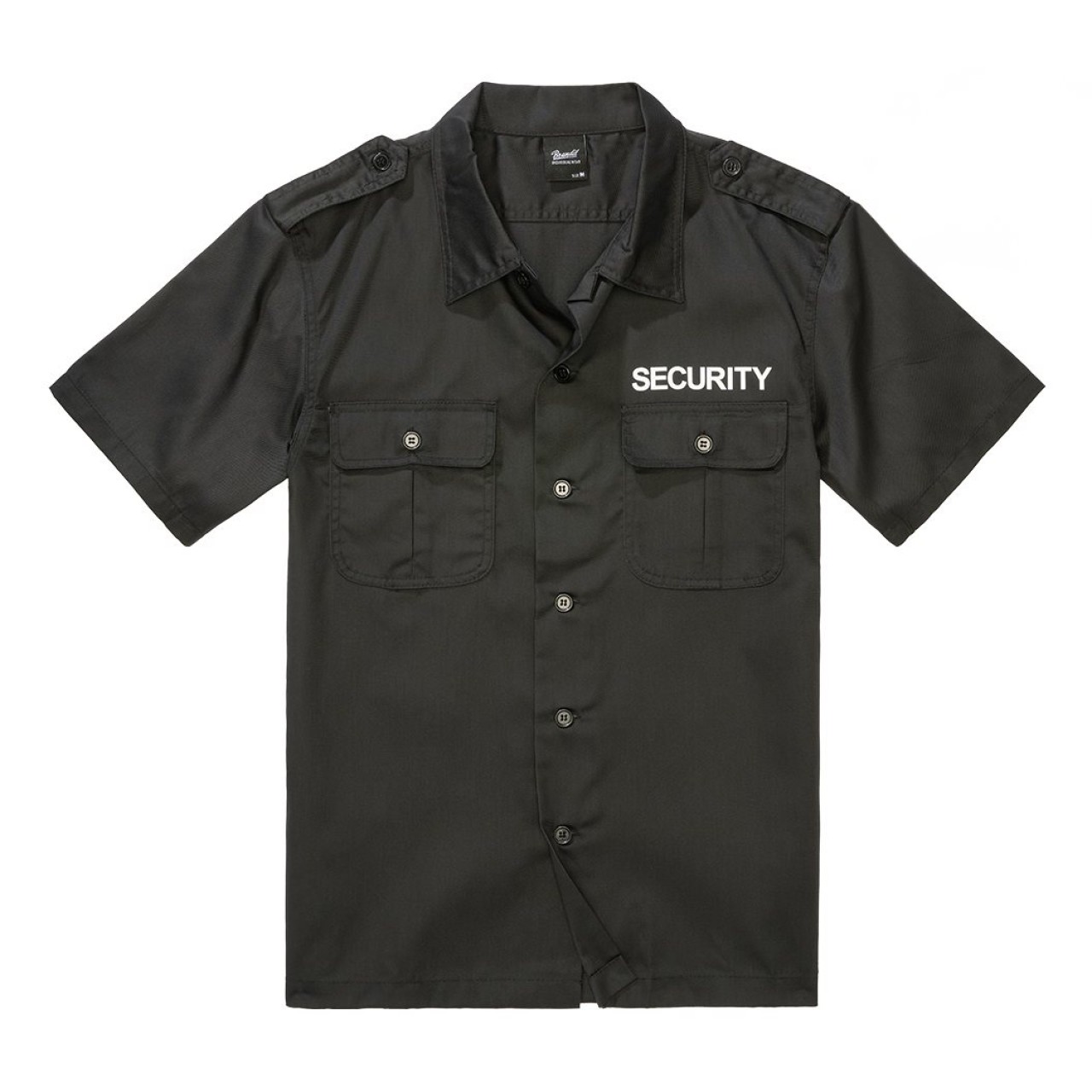Košeľa US SECURITY krátký rukáv ČIERNA