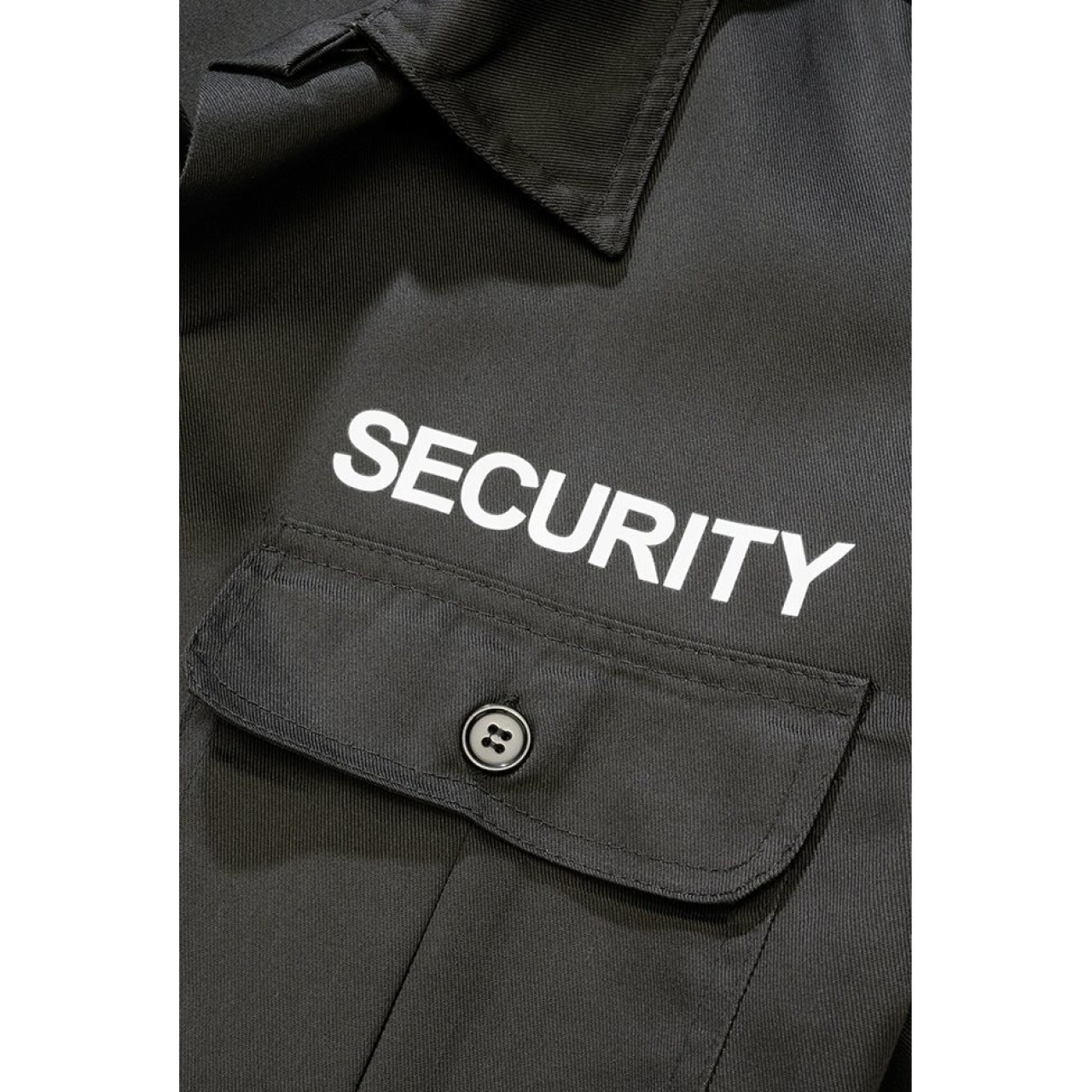 Košeľa US SECURITY krátký rukáv ČIERNA