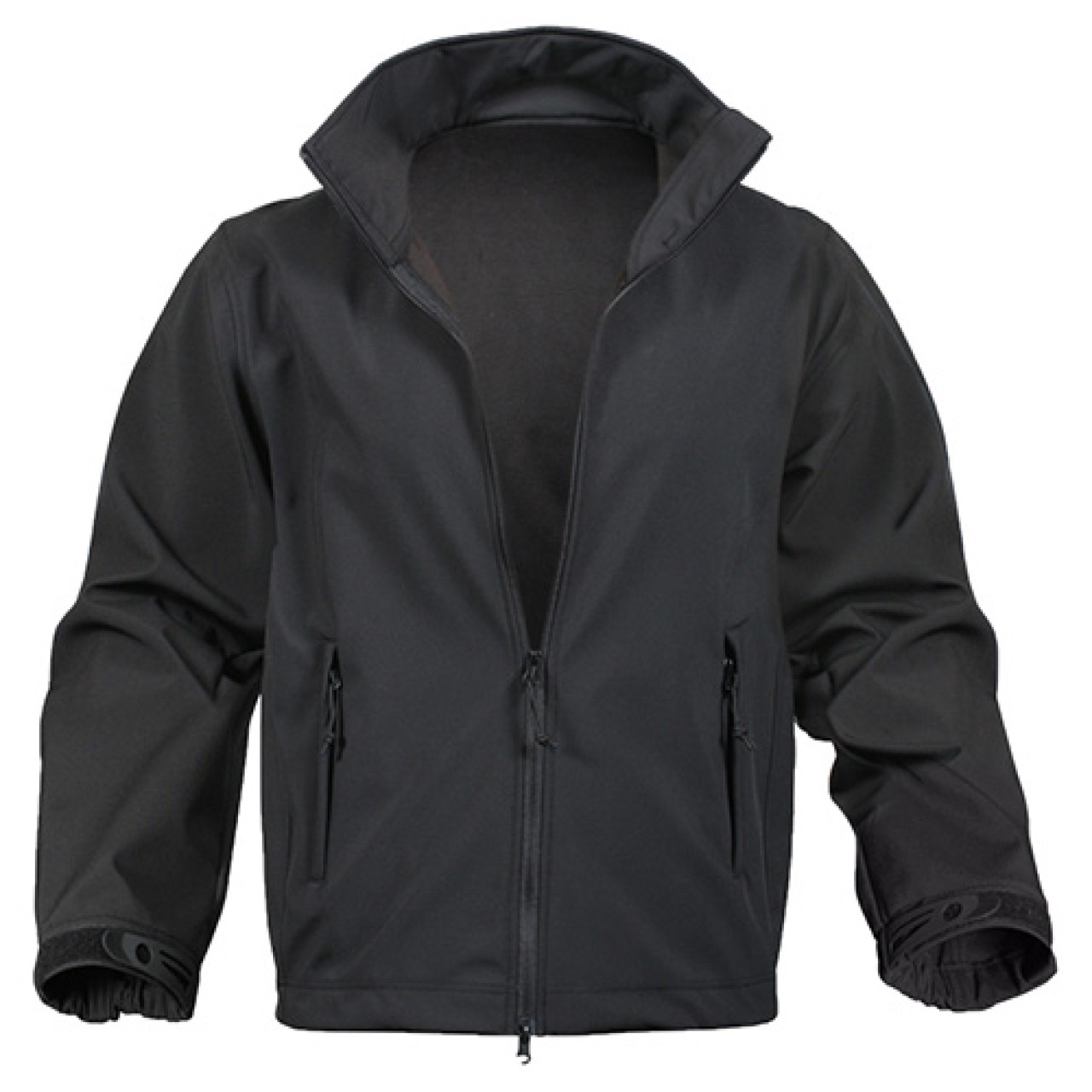 Bunda UNIFORM TACTICAL softshell ČIERNA