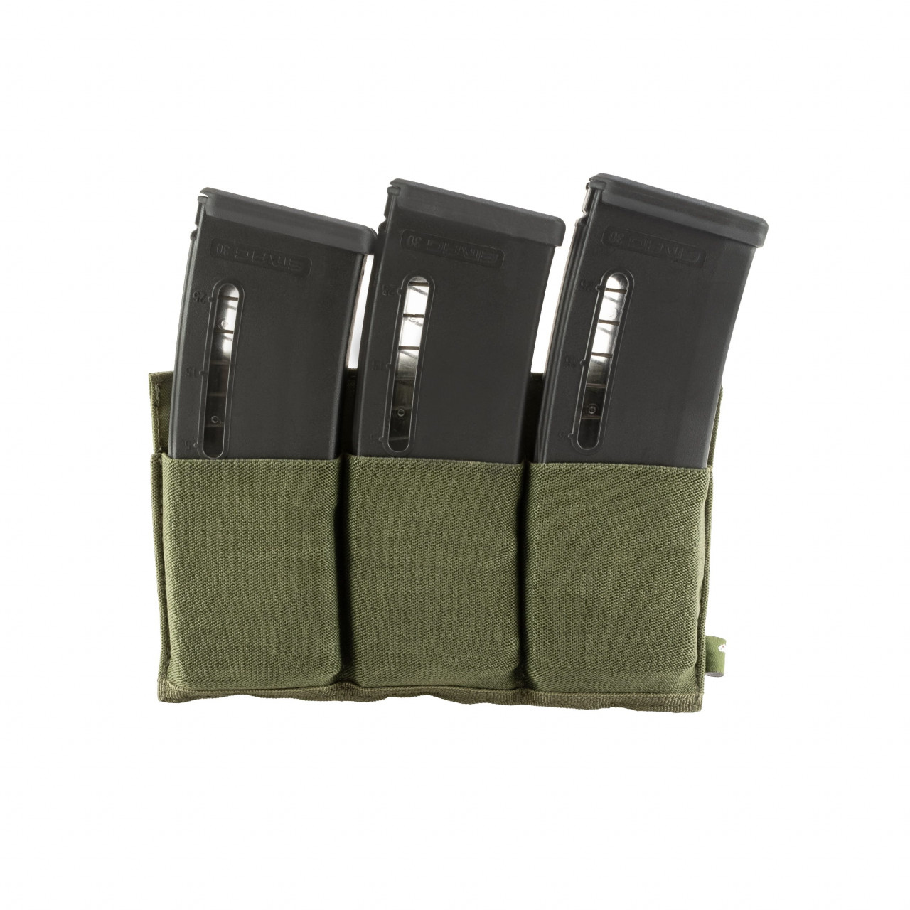 Sumka elastická otvorená pre 3 zásobníky M4/M16 ZELENÁ