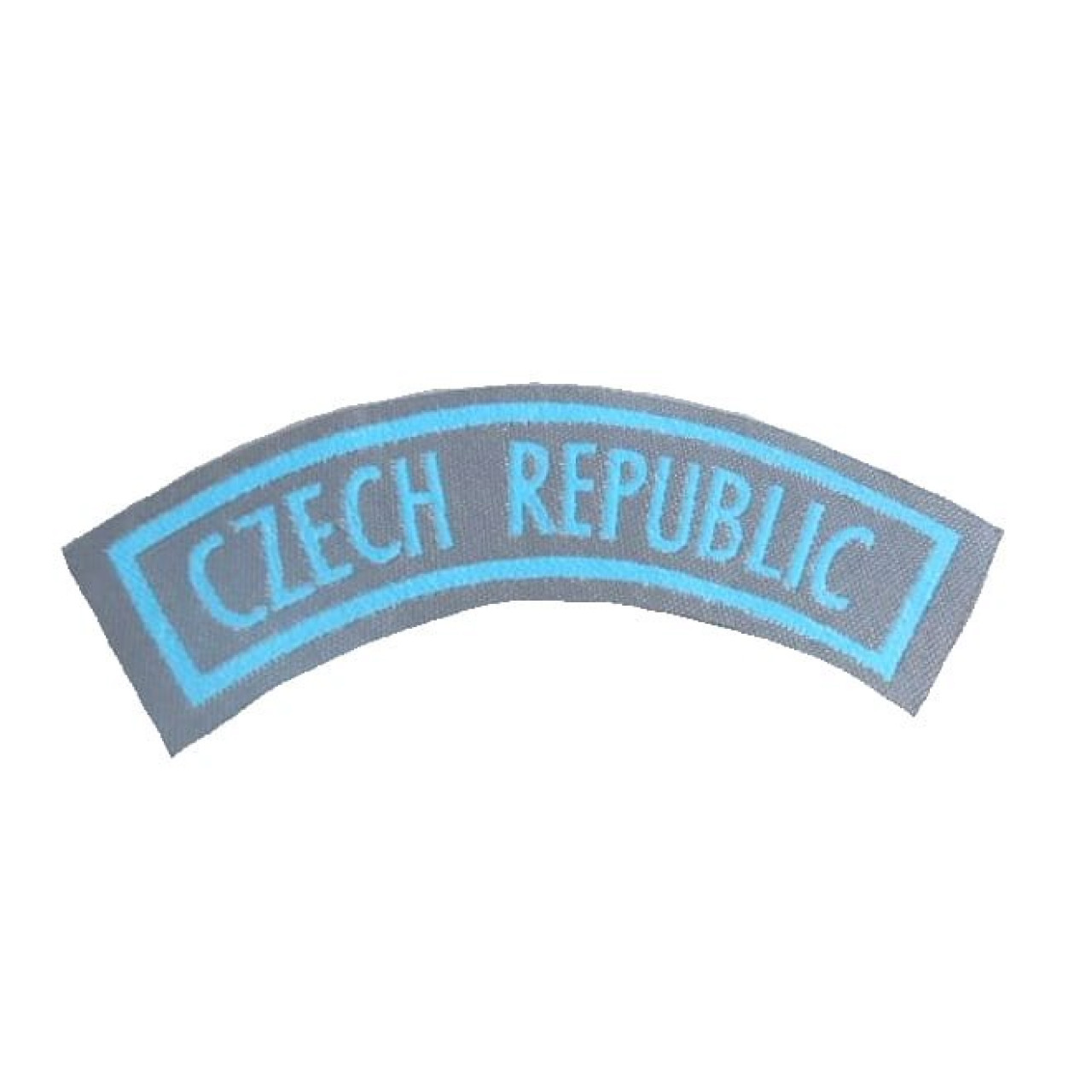 Nášivka oblúčik CZECH REPUBLIC - MODRÁ