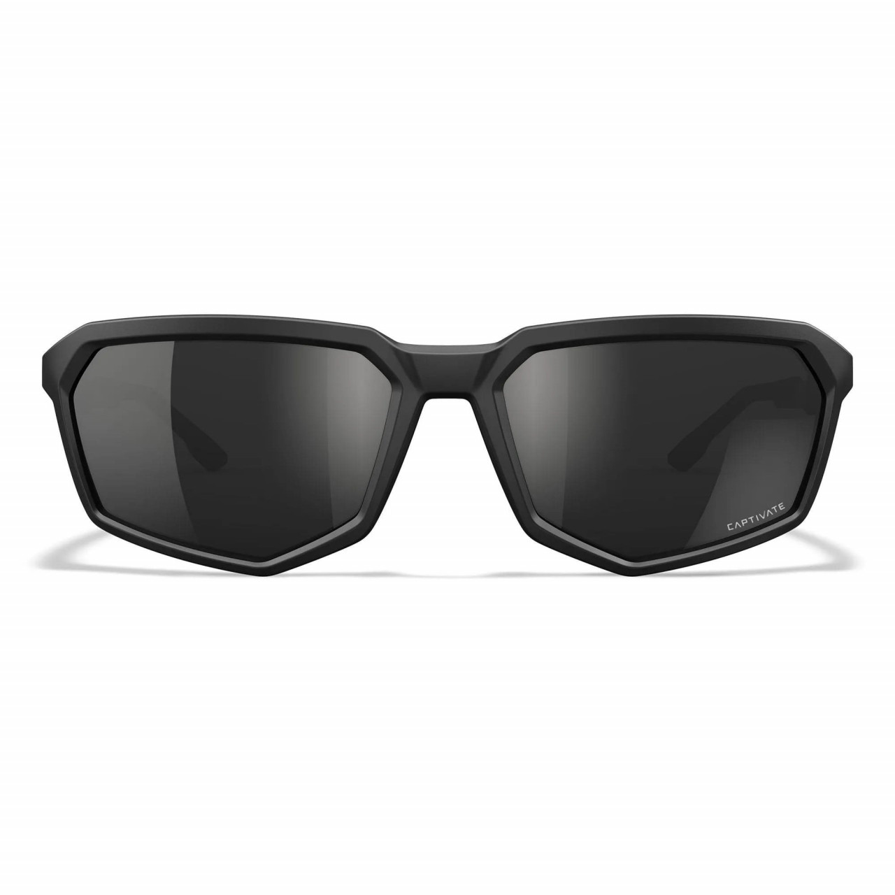 Okuliare strelecké WX RECON CAPTIVATE™ ČIERNY rám POLARIZOVANÉ DYMOVÉ sklá