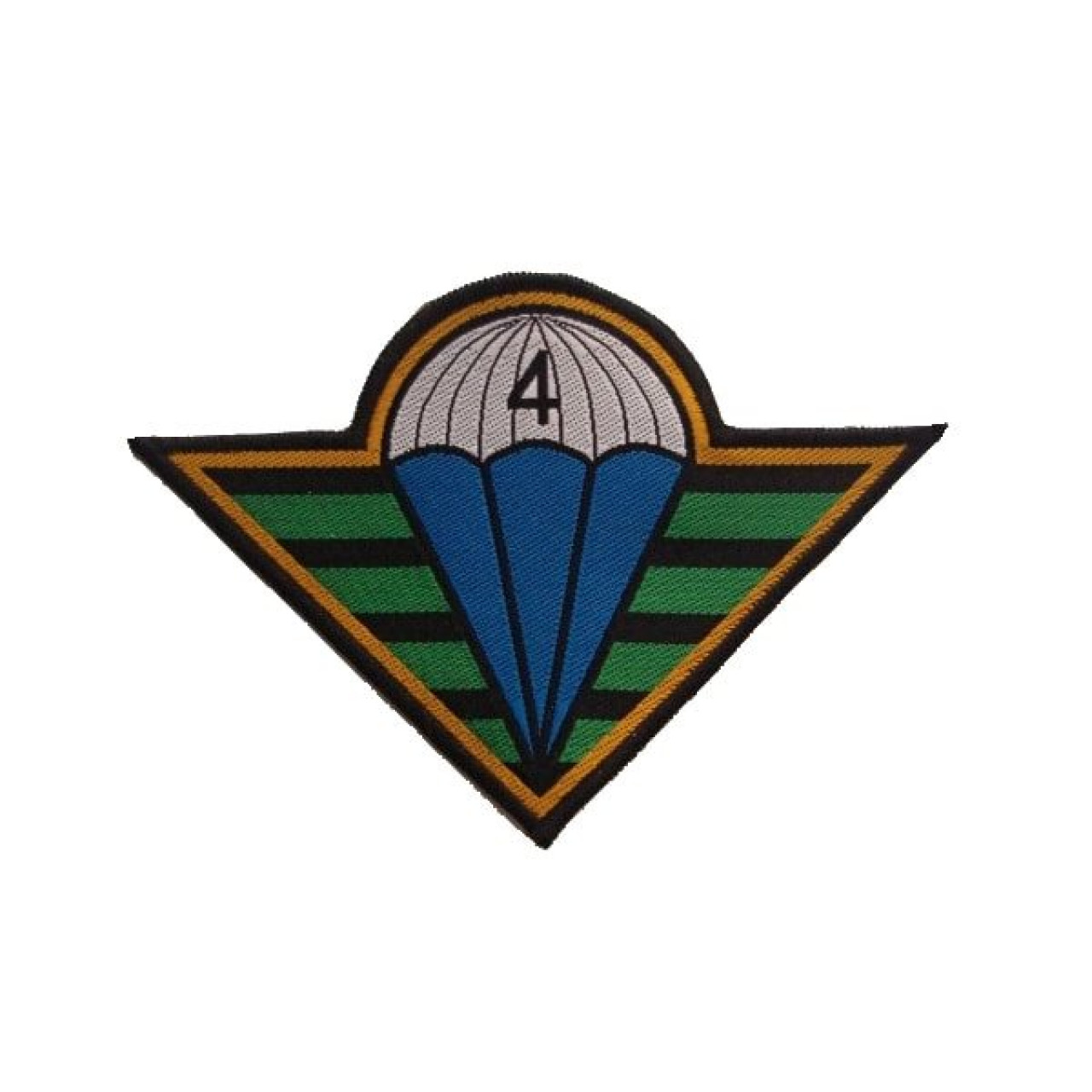 Nášivka 4.výsadková BRIGÁDA - FAREBNÁ tkaná