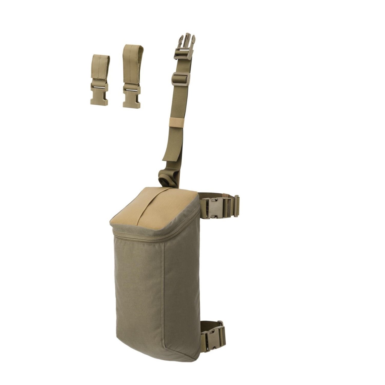 Puzdro lýtkové ROPE BAG na zlaňovacie lano ADAPTIVE GREEN