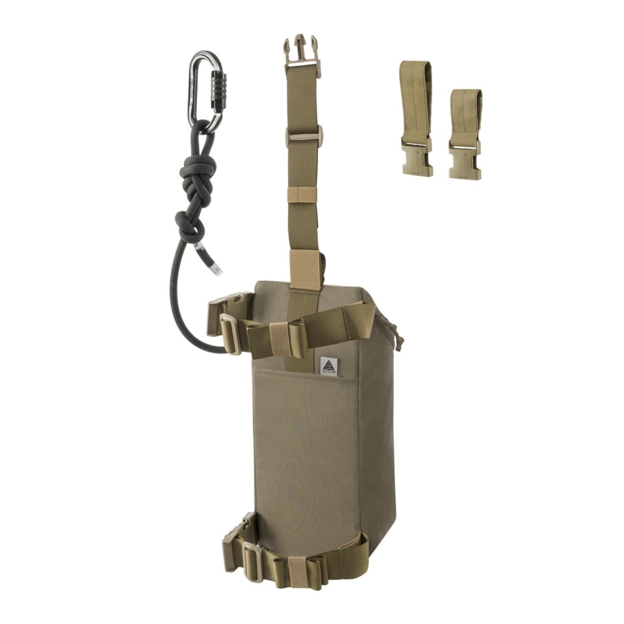 Puzdro lýtkové ROPE BAG na zlaňovacie lano ADAPTIVE GREEN