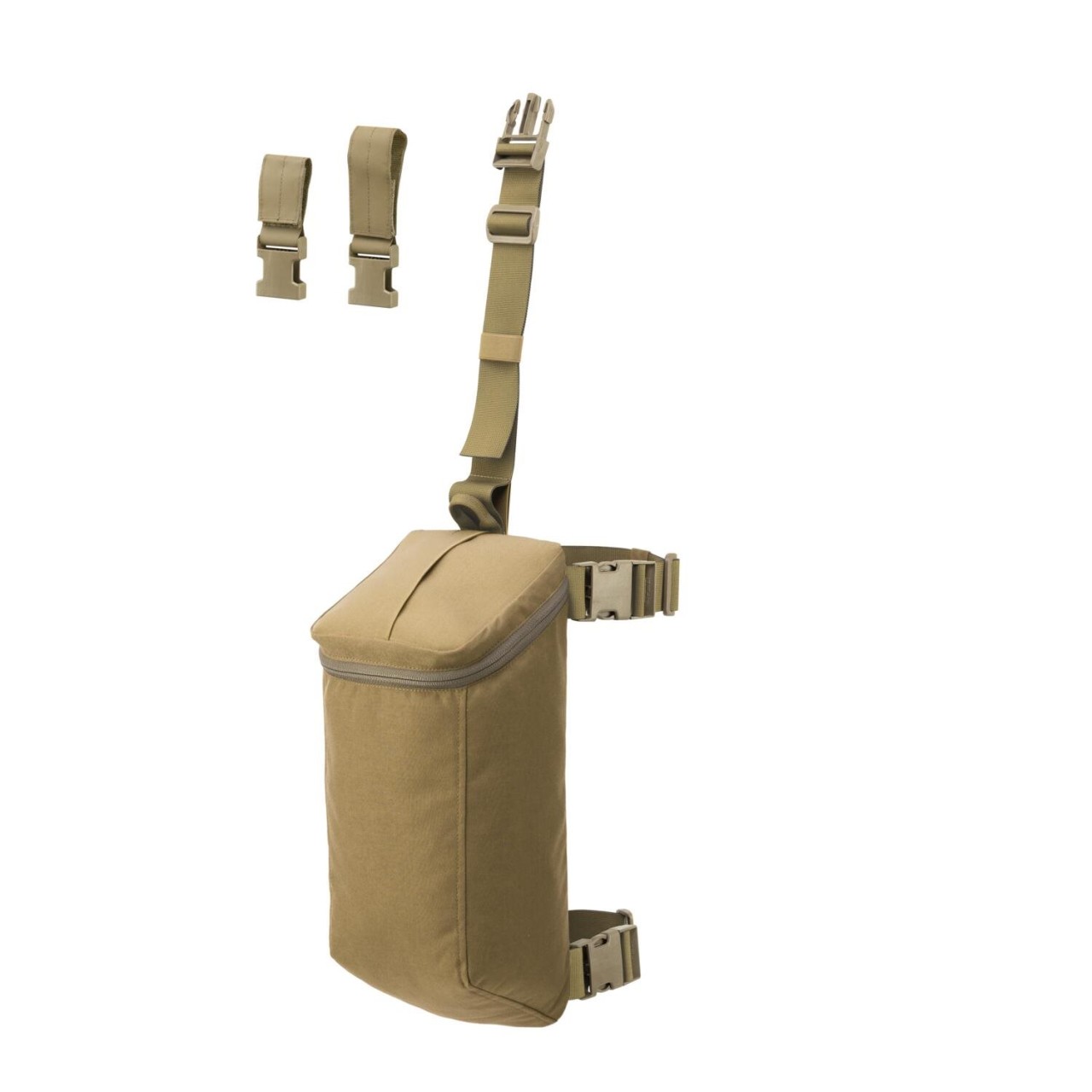 Puzdro lýtkové ROPE BAG na zlaňovacie lano COYOTE BROWN