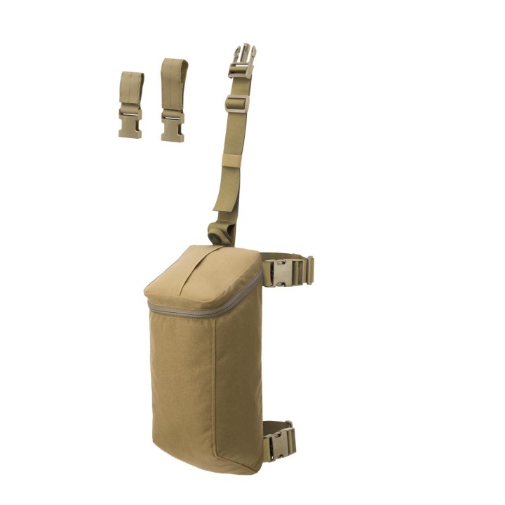 Puzdro lýtkové ROPE BAG na zlaňovacie lano COYOTE BROWN