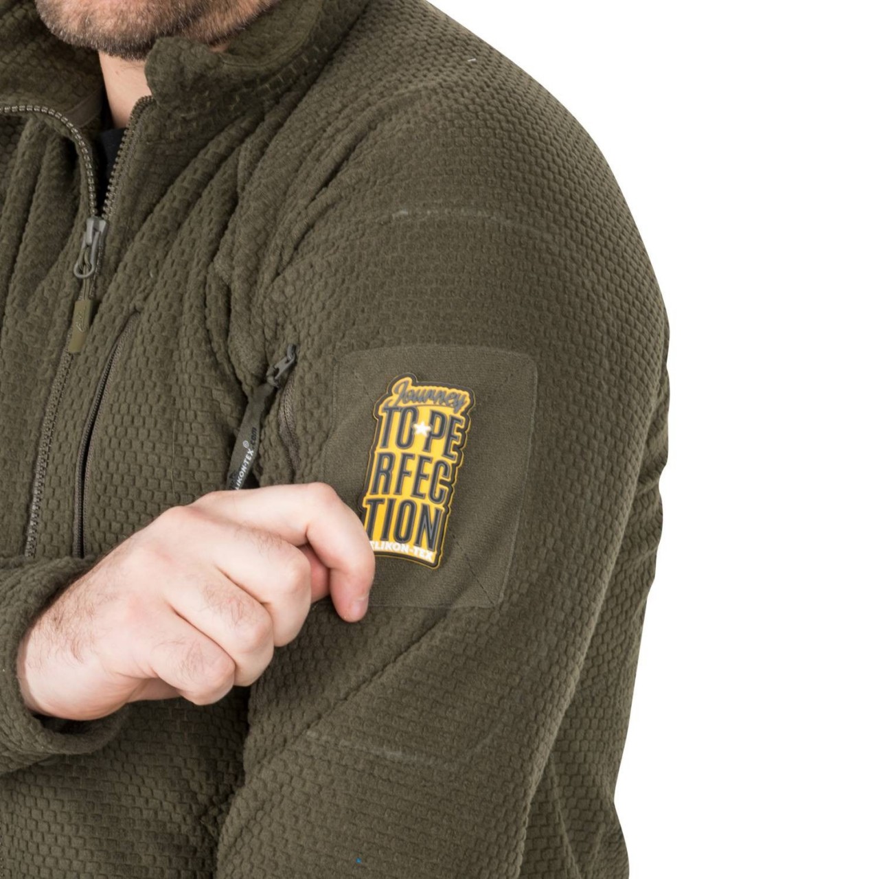 Mikina funkčná fleece ALPHA TACTICAL OLIV