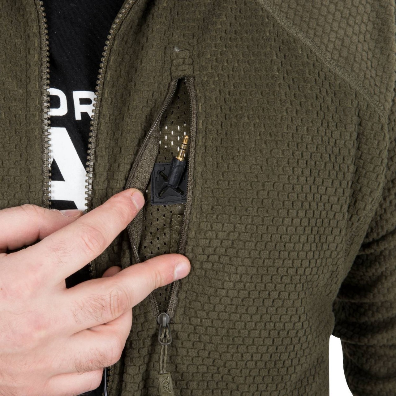 Mikina funkčná fleece ALPHA TACTICAL OLIV