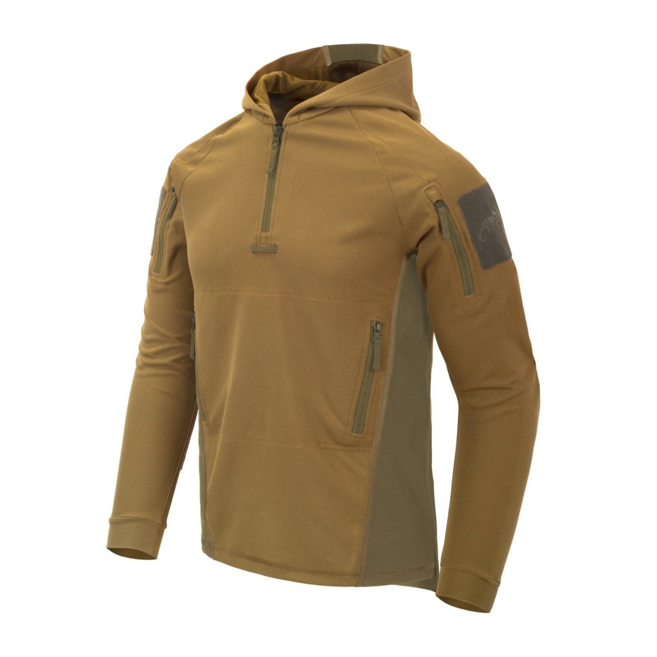 Mikina RANGE s kapuňou COYOTE/ADAPTIVE GREEN