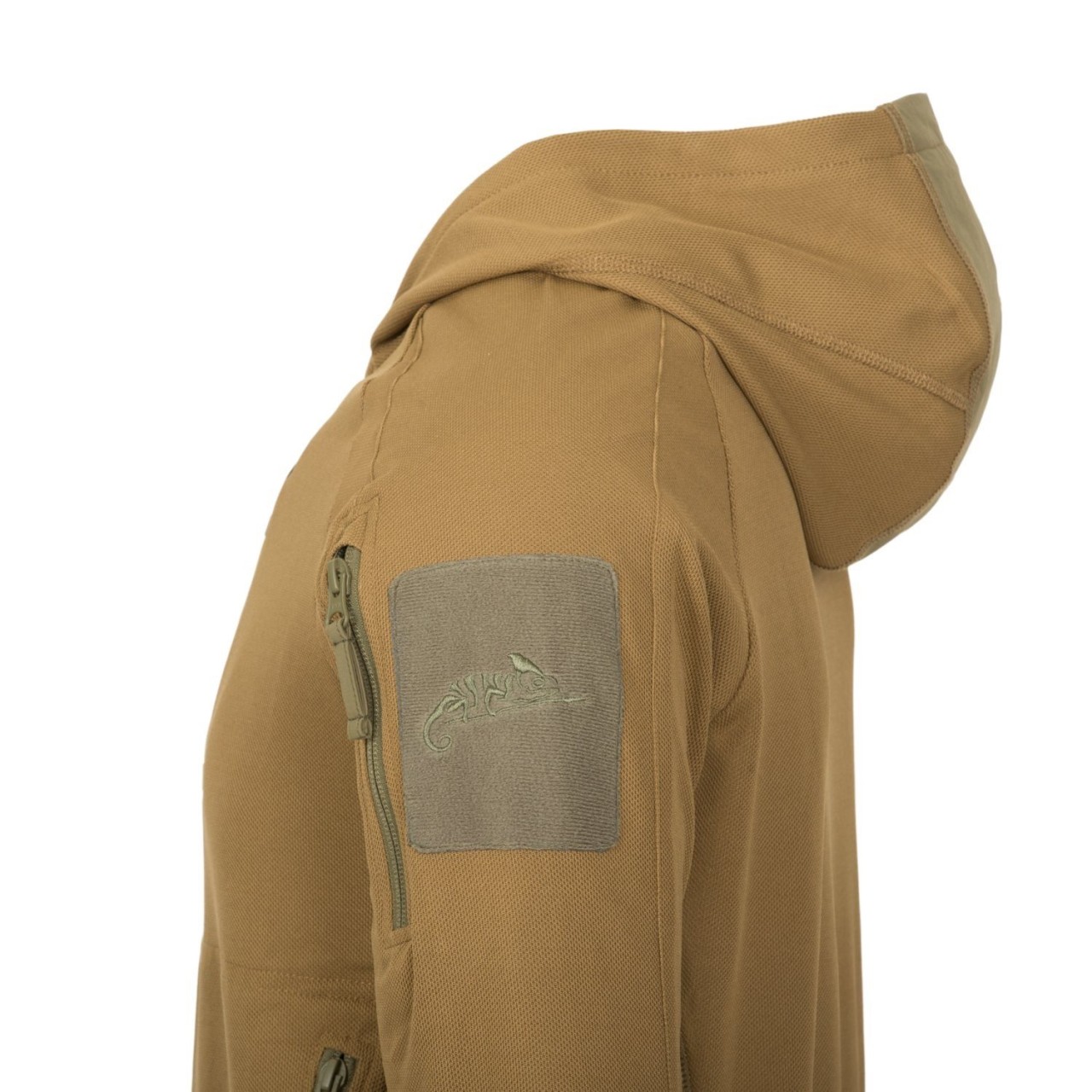 Mikina RANGE s kapuňou COYOTE/ADAPTIVE GREEN