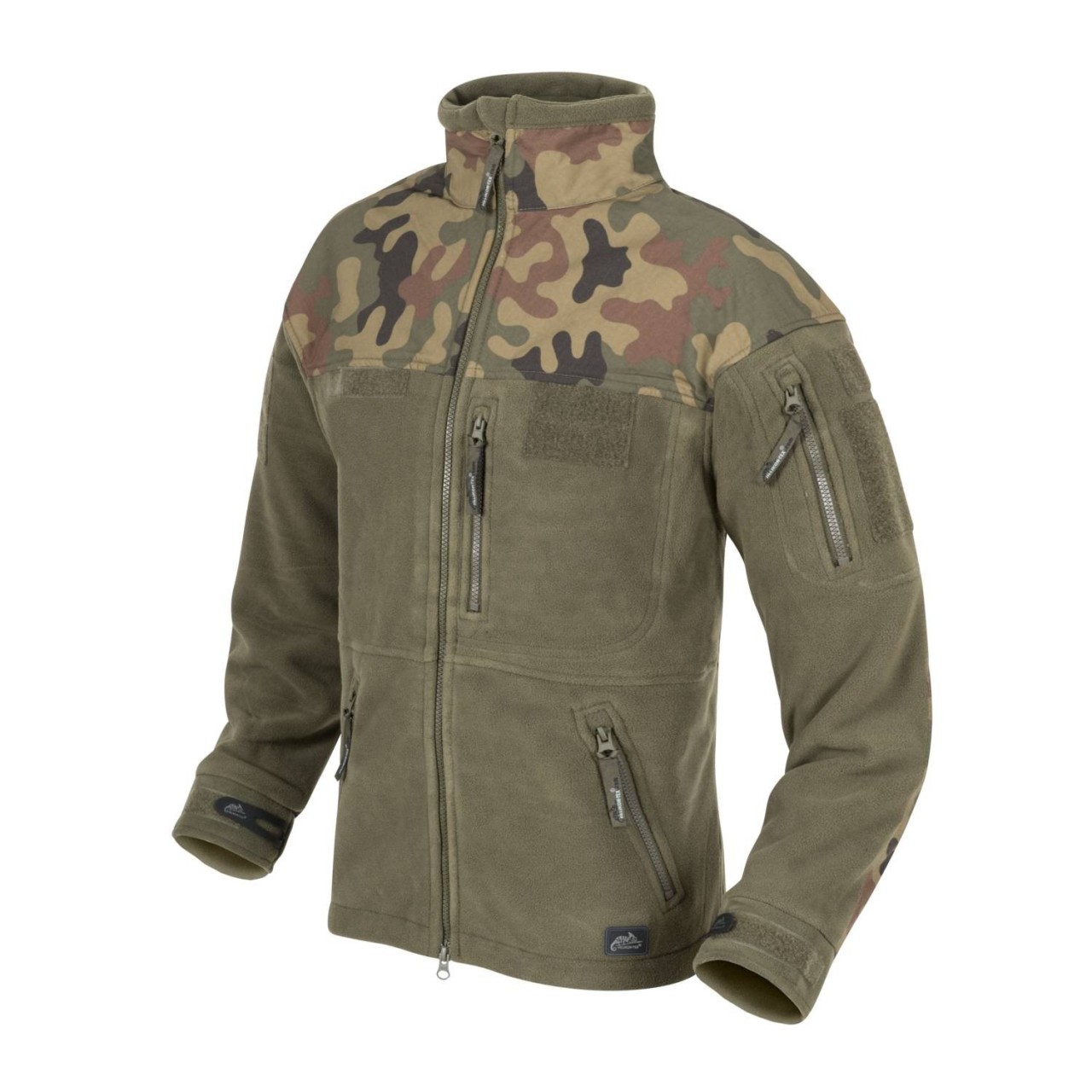 Bunda INFANTRY fleece OLIV/WOODLAND POĽSKÝ