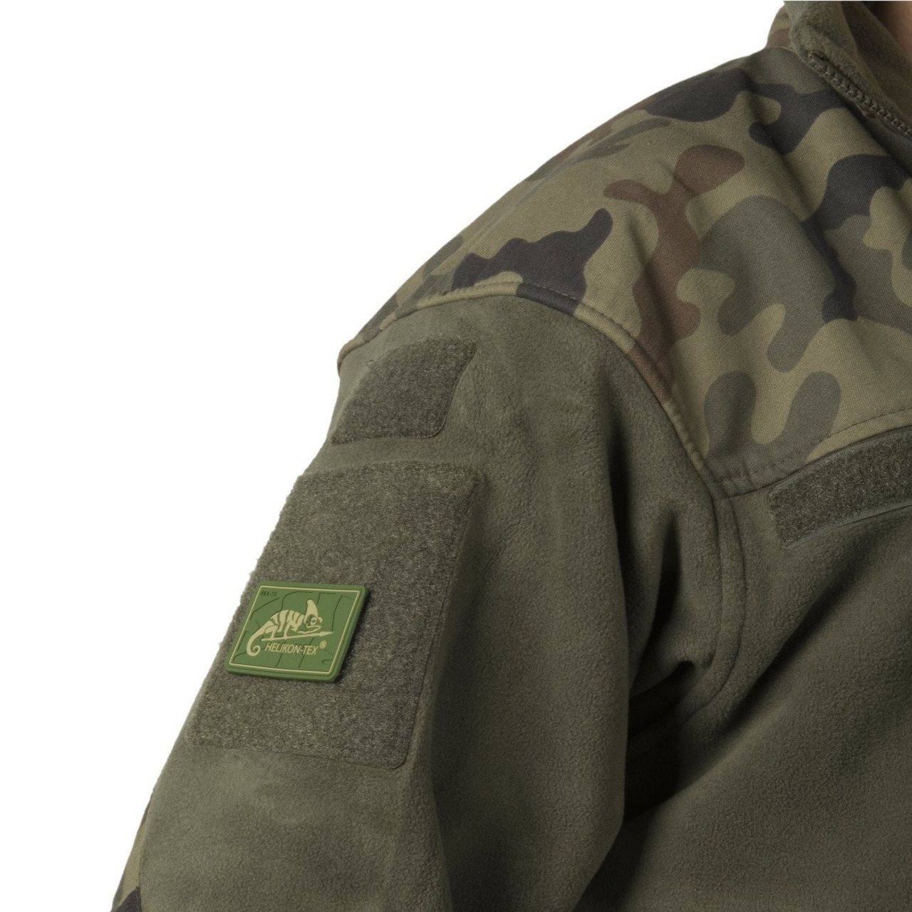 Bunda INFANTRY fleece OLIV/WOODLAND POĽSKÝ