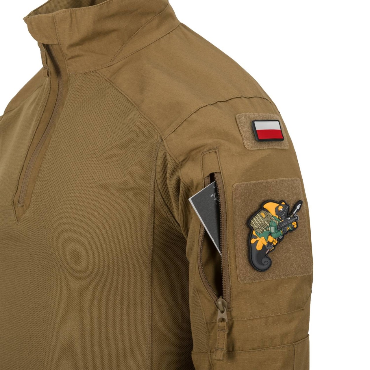 Košeľa taktická MCDU NYCO rip-stop COYOTE