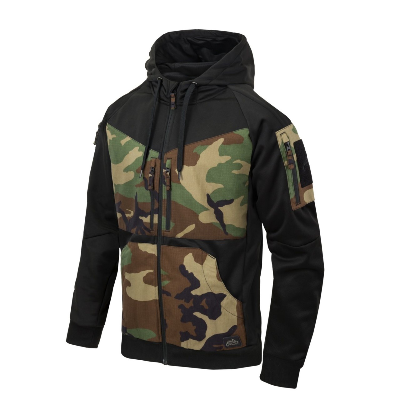 Mikina ROGUE HOODIE ČIERNA/US WOODLAND