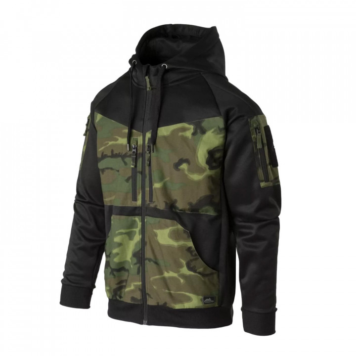 Mikina ROGUE HOODIE ČIERNA/ERDL