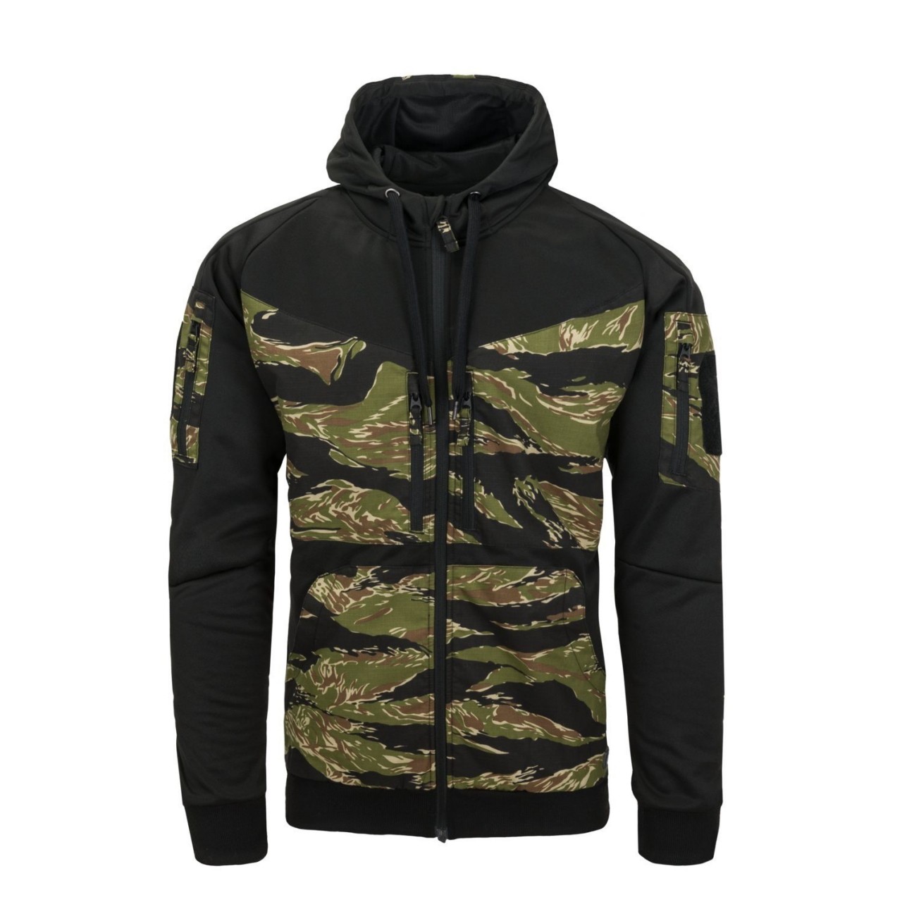 Mikina ROGUE HOODIE ČIERNA/TIGER STRIPE
