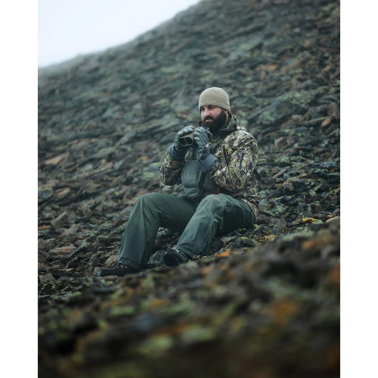 Čiapka NORTH FORK MERINO DRY EARTH