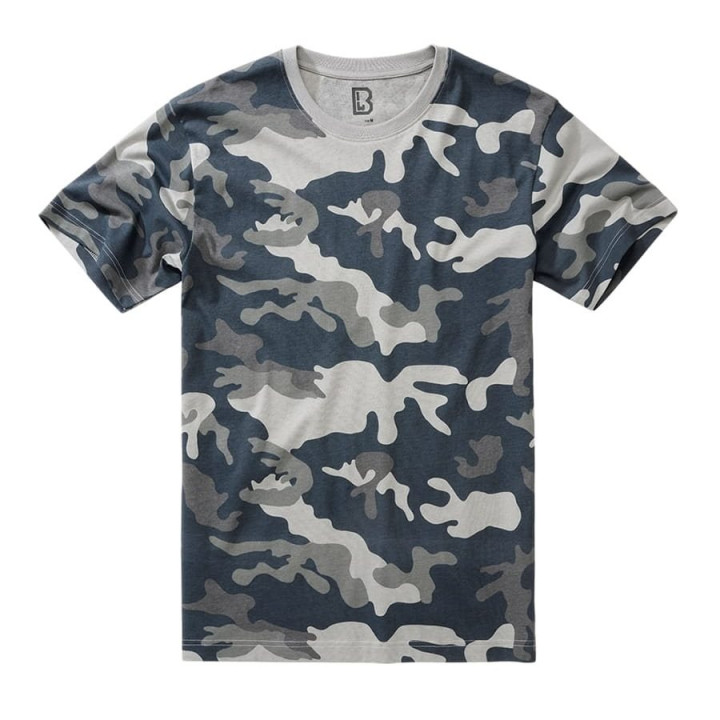 Tričko Oeko-Tex® krátky rukáv maskované GREY CAMO