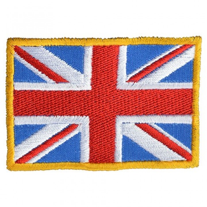 Nášivka vlajka veľká BRITÁNIA- FAREBNÁ