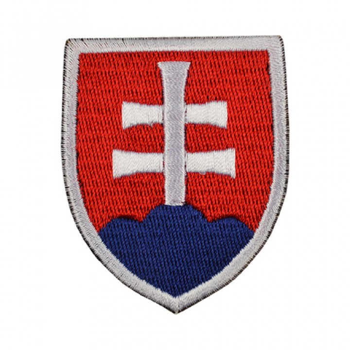 Nášivka znak SLOVENSKA - FAREBNÁ