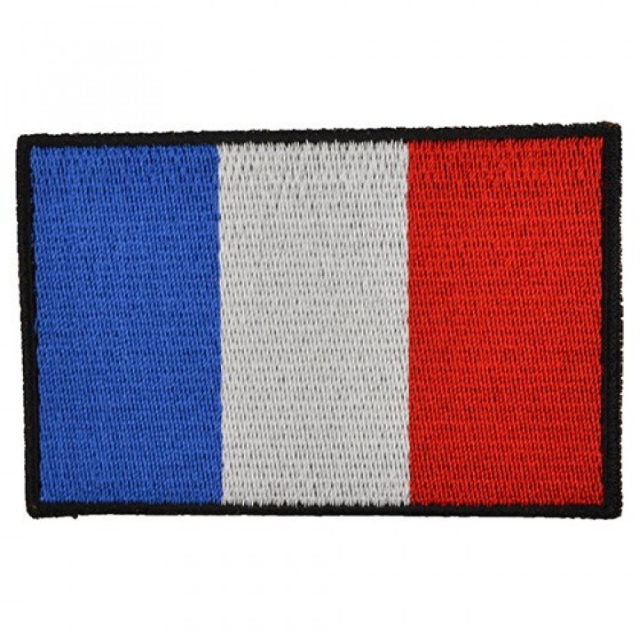 Nášivka vlajka FRANCÚZSKO - FAREBNÁ