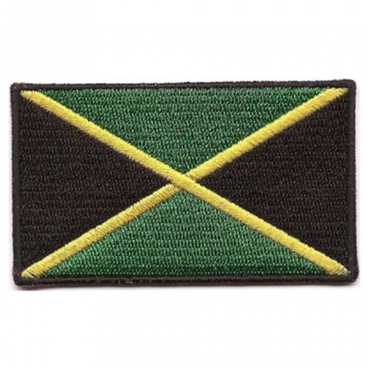 Nášivka vlajka JAMAICA - FAREBNÁ