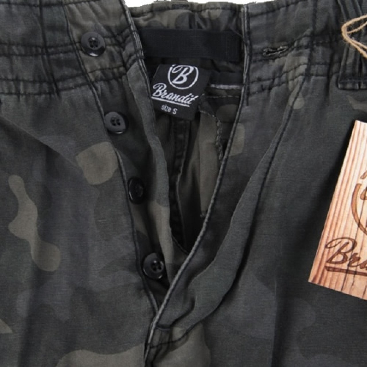 Nohavice PURE vintage DARK CAMO