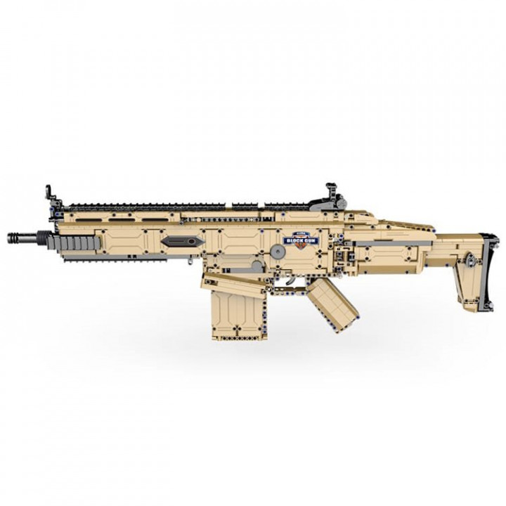 Stavebnica puška SCAR - 1406 dielov