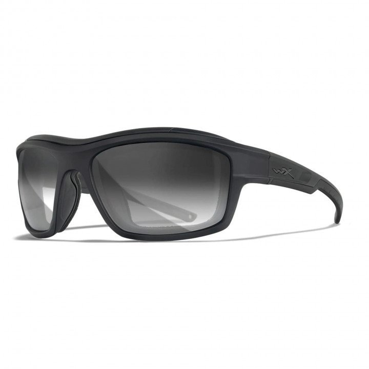 Okuliare strelecké WX OZONE CAPTIVATE™ ČIERNY rám Photochromic Grey